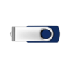 Twister USB Flash Drive in navy-blue