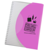 Curve Notebook A5 in pink