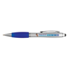 Curvy Stylus Ballpen in silver-and-blue
