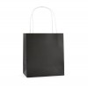 Ardville Small Paper Bag in black