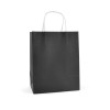Ardville Medium Paper Bag in black