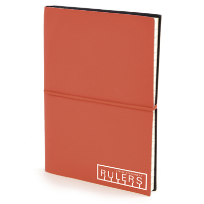 A6 Centre Notebook in red