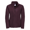 Women'S Full-Zip Outdoor Fleece in burgundy
