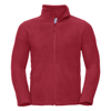 Full-Zip Outdoor Fleece in classic-red
