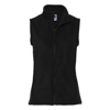 Women'S Outdoor Fleece Gilet in black