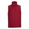 Outdoor Fleece Gilet in classic-red