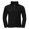 ¼ Zip Outdoor Fleece in black