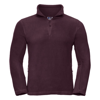 ¼ Zip Outdoor Fleece in burgundy