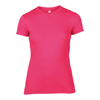 Anvil Women'S Fit Fashion Tee in hotpink