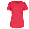 Anvil Women'S Triblend Tee in heather-red