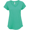 Anvil Women'S Triblend V-Neck Tee in heather-green