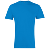 Polycotton Short Sleeve Crew Neck T (Bb401) in heather-lake-blue