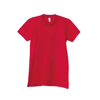 Women'S Fine Jersey Short Sleeve Tee (2102) in red