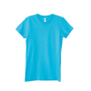 Women'S Fine Jersey Short Sleeve Tee (2102) in turquoise