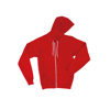 Flex Fleece Zip Hoodie (F497) in red