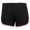Women'S Interlock Running Short (7301) in black-pink