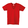 Fine Jersey Short Sleeve V-Neck (2456) in red
