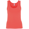 Cotton Spandex Tank Top (8308) in coral