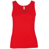 Cotton Spandex Tank Top (8308) in red