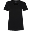 Poly-Cotton Short Sleeve Women'S Tee (Bb301) in black