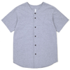 Thick-Knit Baseball Tee (1403) in heather-grey