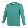 Kids Academy Raglan Sweatshirt in academy-emerald