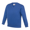 Kids Academy V-Neck Sweatshirt in academy-royal-blue