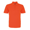 Men'S Polo in burnt-orange