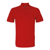 Men'S Polo in cherry-red