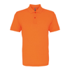 Men'S Polo in neon-orange