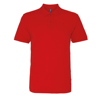 Men'S Polo in washed-red
