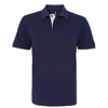 Men'S Classic Fit Contrast Polo in navy-white