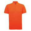 MenS Poly/Cotton Blend Polo in orange