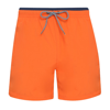 Men'S Swim Shorts in orange-navy