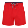 Men'S Swim Shorts in red-navy