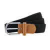Braid Stretch Belt in black