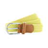 Braid Stretch Belt in lemon-zest
