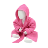 Babiezz Hooded Bathrobe in pink