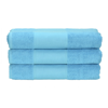 Print-Me Hand Towel in aqua-blue