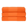 Print-Me Hand Towel in bright-orange