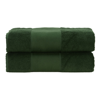 Print-Me Bath Towel in dark-green