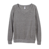 Women'S Eco-Jersey Slouchy Pullover in eco-grey