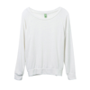 Women'S Eco-Jersey Slouchy Pullover in eco-ivory