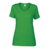 Anvil Women'S Featherweight V-Neck Tee in green-apple