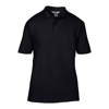 Anvil Adult Double Piqué Polo in black