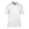 Anvil Adult Double Piqué Polo in white