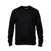 Anvil Crew Neck French Terry Sweatshirt in black