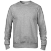 Anvil Crew Neck French Terry Sweatshirt in heather-grey