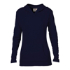 Anvil Women'S Hooded French Terry in navy
