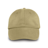 Anvil Contrast Low-Profile Twill Cap in khaki